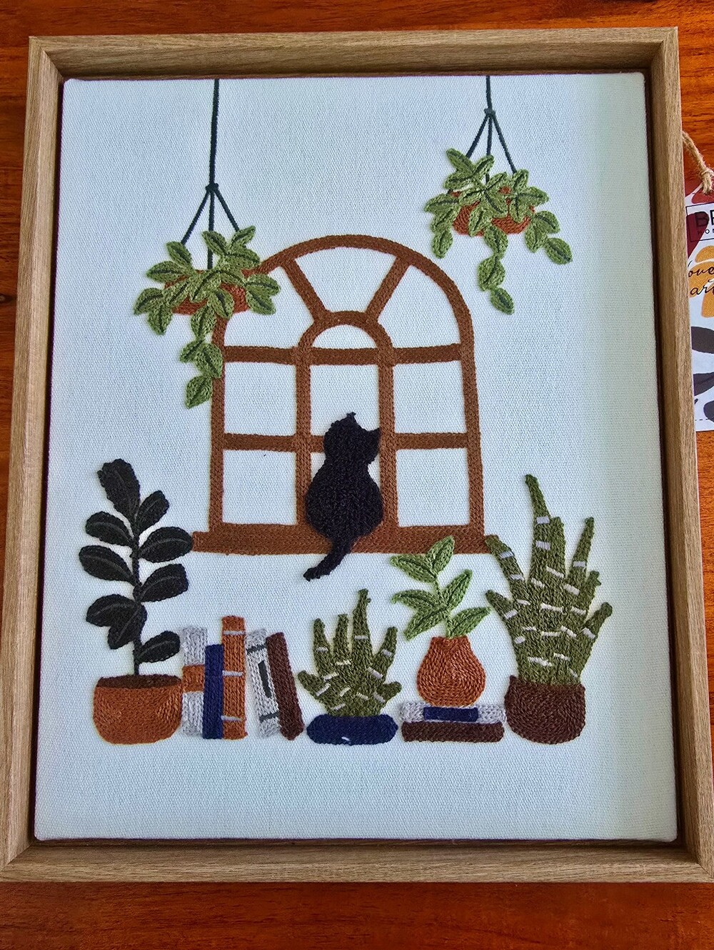 BP Home Woven Artistry Wall Decor – Plants with Cats Design - Set Of 2 🐈🌿